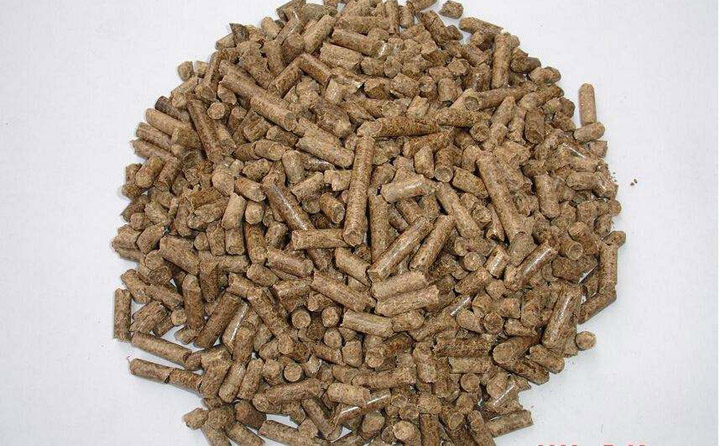 鋸末壓製成的顆粒 生物質顆粒機械