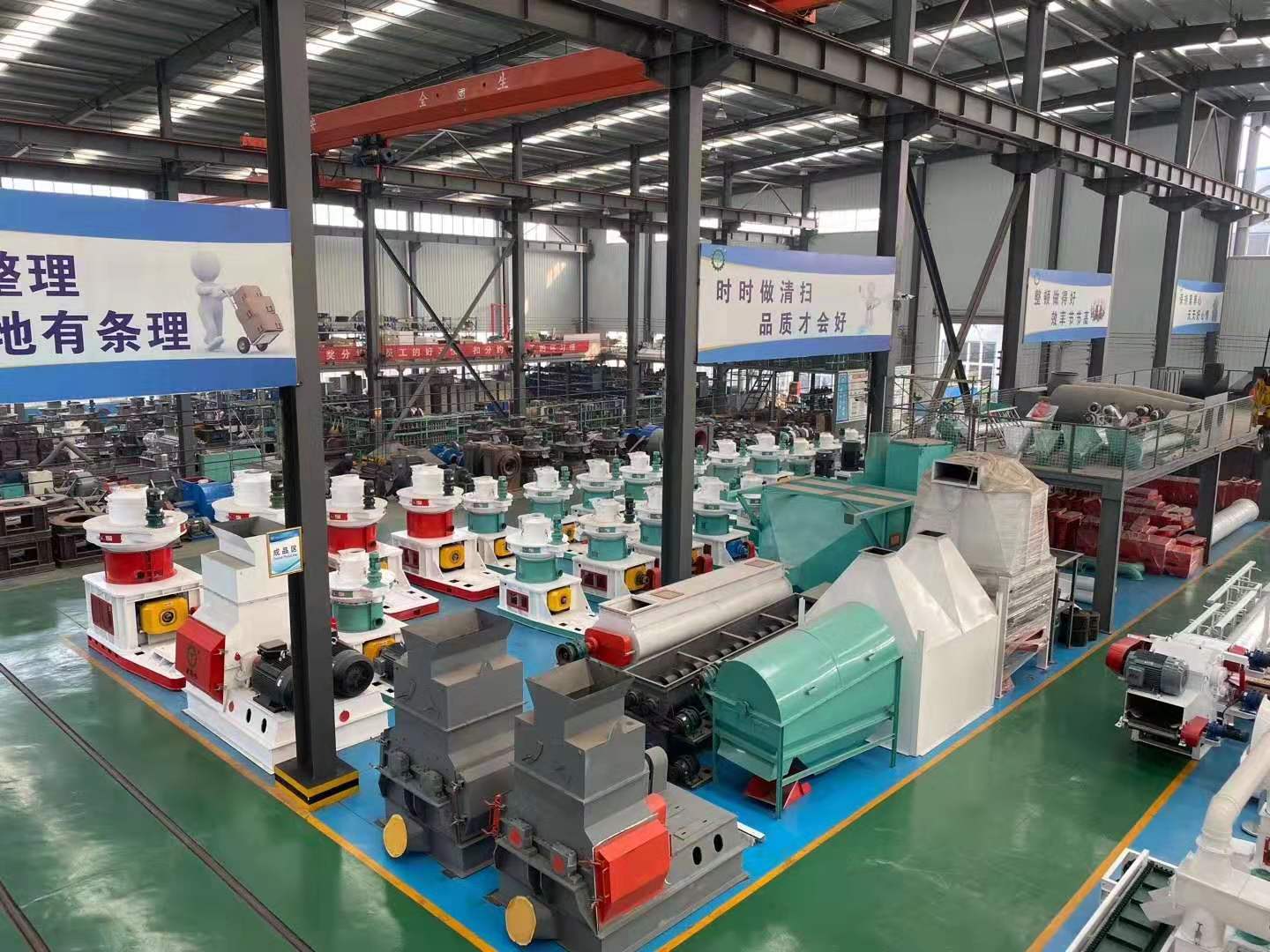 秸稈顆粒機展示 生物質顆粒機械